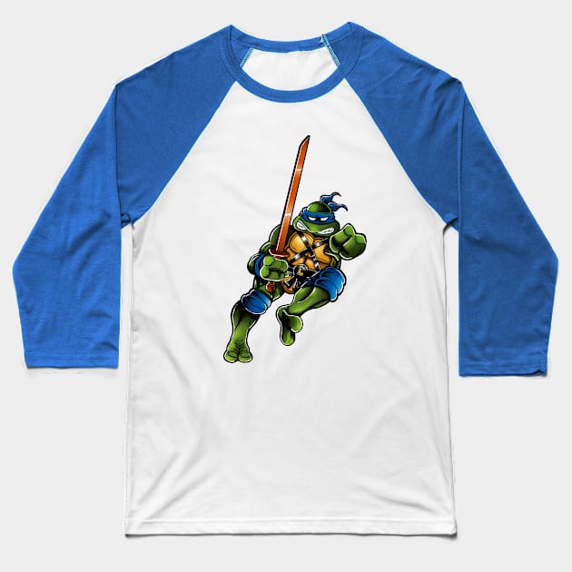 Leonardo Baseball T-Shirt by Ale_jediknigth